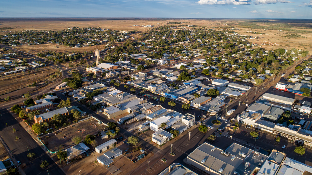 Longreach Queensland Australia Aerial View